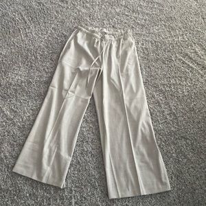 Liverpool linen wide ankle pants